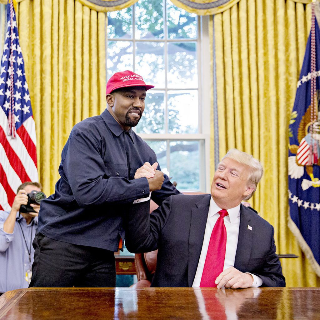 Kanye West Meets Trump WH