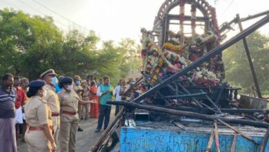 11 people including two children die of electrocution In Tamil Nadu Temple Chariot Procession
