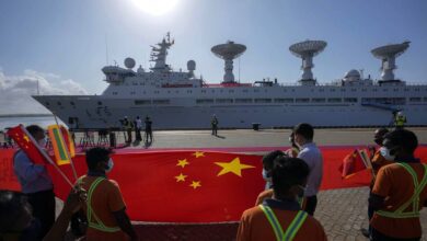 China spy ship Yuan Wang 5