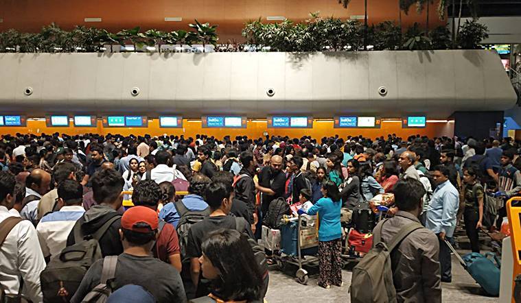 bangalore bengaluru international airport congestion 759