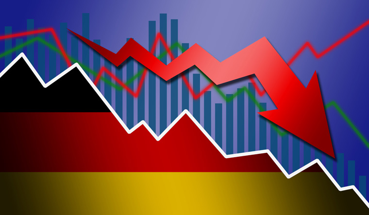 Germany economy recession tradeeconomy shut