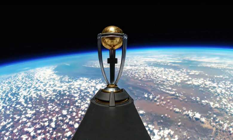 ICC Men s CWC Trophy In Space