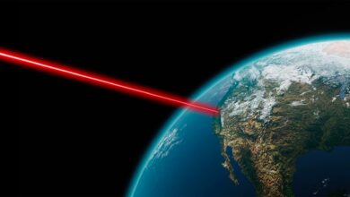The Earth received a laser beamed message from 16 million kilometres away What it means
