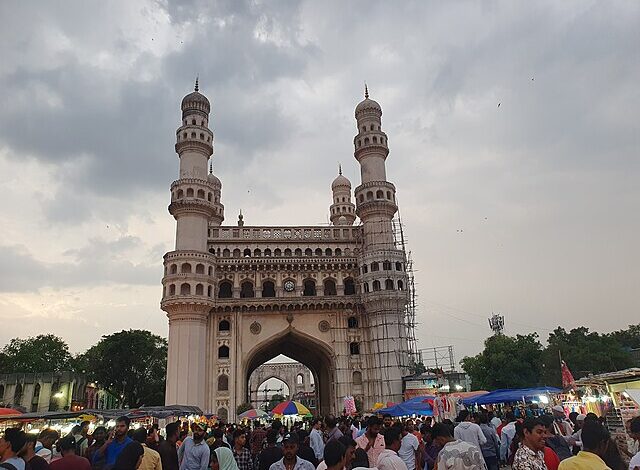 Iconic Charminar in Hyderabad India