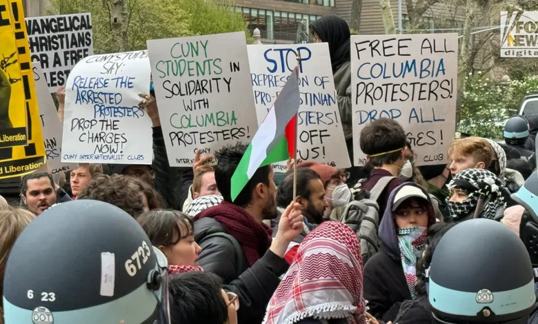 Columbia University NYPD Israel Palestine Protests NYC 34 1