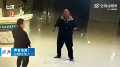 knife attack at South China
